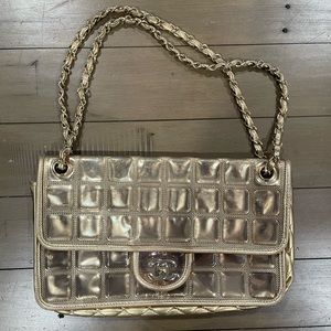 Gold Chanel Purse